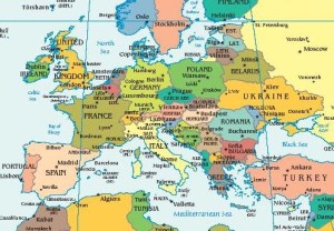 map of europe